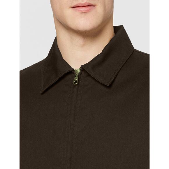 NWT Dickies Men's Lined Eisenhower Jacket Dark Brown Medium - Picture 5 of 5